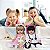 Bebe Reborn Gêmeas Meninas Pandinha Coelhinha Kit Completo - Imagem 5