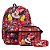 Kit Mochila Infantil Feminina Minnie Juvenil Lancheira Tam G - Imagem 1