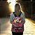 Mochila Infantil Feminina Minnie Costas Juvenil Vermelha - Imagem 5