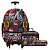 Kit Mochila Infantil Menino Vingadores Rodinhas + Lancheira - Imagem 1