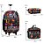 Kit Mochila Infantil Menino Vingadores Rodinhas + Lancheira - Imagem 4