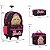 Kit Mochila Infantil de Rodinhas Feminina Barbie + Lancheira - Imagem 4