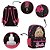 Mochila Escolar Infantil Menina Barbie Princesa Costas Tam G - Imagem 3