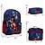 Kit Mochila Infantil Masculina Capitão América Juvenil Costa - Imagem 4