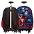 Kit Mochila Infantil Masculina Rodinhas Capitão América Azul - Imagem 6
