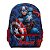 Mochila Infantil Escolar Masculina Capitão América Juvenil - Imagem 1