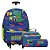 Kit Mochila Infantil Masculina Rodinha Dinossauro Juvenil - Imagem 1