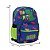 Mochila Infantil Masculina Dinossauro Juvenil Costas Azul - Imagem 4