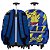 Kit Mochila Infantil Menino de Rodinha Pokémon Juvenil Azul - Imagem 6