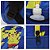 Mochila Infantil Escolar Masculina Costas Pokémon Juvenil - Imagem 6