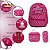 Kit Mochila Infantil Menina Barbie Costas Com Lancheira Rosa - Imagem 3