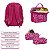 Kit Mochila Infantil Menina Barbie Costas Com Lancheira Rosa - Imagem 6