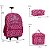 Kit Mochila Infantil de Rodinha Barbie Juvenil + Lancheira - Imagem 4