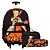 Kit Mochila Infantil Masculina Rodas Naruto Lancheira Estojo - Imagem 1