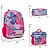 Kit Mochila Infantil Menina Stitch Costas Juvenil Lancheira - Imagem 4