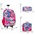 Kit Mochila Escolar Infantil Rodinha Stitch Rosa Juvenil - Imagem 4