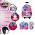 Kit Mochila Escolar Infantil Rodinha Stitch Rosa Juvenil - Imagem 3