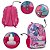 Mochila Infantil Feminina Costas Stitch Passeio Juvenil Rosa - Imagem 3