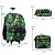 Kit Mochila Infantil Rodinha Hulk Juvenil Lancheira Estojo - Imagem 4