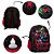 Mochila Infantil Masculina Vingadores Costas Juvenil Preta - Imagem 3