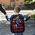 Mochila Infantil Masculina Vingadores Costas Juvenil Preta - Imagem 5