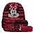 Kit Mochila Infantil Feminina Minnie Mouse Juvenil Costas - Imagem 1