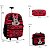 Kit Mochila Infantil Rodinha Minnie Mouse Juvenil Vermelha - Imagem 4