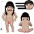 Brinquedo Infantil Boneca Menina Vavazinha Silicone Linda - Imagem 6