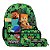 Kit Mochila Infantil Menino Costas Juvenil Minecraft Game - Imagem 1