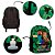 Mochila Infantil Masculina Juvenil Minecraft Costa Cor Verde - Imagem 3