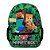 Mochila Infantil Masculina Juvenil Minecraft Costa Cor Verde - Imagem 1