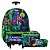 Kit Mochila Infantil Masculina Rodinha Rainbow Friends Tam G - Imagem 1