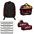 Kit Mochila Infantil Masculina Homem Aranha Juvenil Vermelha - Imagem 6