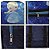 Mochila Infantil Feminina Frozen Juvenil Costas Tam M Azul - Imagem 6