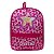 Mochila Infantil Feminina Barbie Juvenil Costas Tam M Rosa - Imagem 1