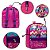 Mochila Infantil Feminina Minnie Mouse Juvenil Cor Rosa - Imagem 3