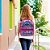 Mochila Infantil Feminina Lilo & Stitch Juvenil Cor Rosa - Imagem 5