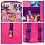Mochila Infantil Feminina Princesas Juvenil Costas Tam M - Imagem 6