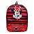 Mochila Infantil Feminina Minnie Costas Tam M Cor Vermelho - Imagem 1