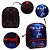 Mochila Infantil Masculina Sonic Filme Juvenil Tam M Costas - Imagem 3