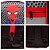 Mochila Infantil Masculina Homem Aranha Juvenil Tam M Preta - Imagem 6