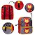 Mochila Infantil Menino Costas Homem de Ferro Juvenil Tam M - Imagem 3