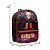Mochila Infantil Masculina Naruto Juvenil Tam M Costas Preta - Imagem 4