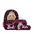 Kit Mochila Infantil Feminina Barbie Princesa Tam M Preta - Imagem 1