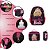 Kit Mochila Infantil Feminina Barbie Princesa Tam M Preta - Imagem 3