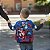Kit Mochila Infantil Masculina Capitão América Tam M Azul - Imagem 5