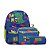 Kit Mochila Infantil Masculina Dino Costas Juvenil Tam M - Imagem 1