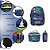 Kit Mochila Infantil Masculina Dino Costas Juvenil Tam M - Imagem 3