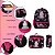 Kit Mochila Infantil Feminina Unicórnio Juvenil Tam M Costas - Imagem 3