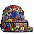 Kit Mochila Infantil Masculina Super Mario Tam M Juvenil - Imagem 1